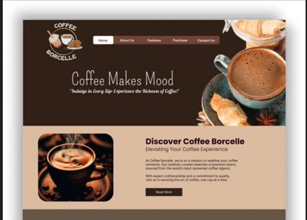 Coffee Webpage